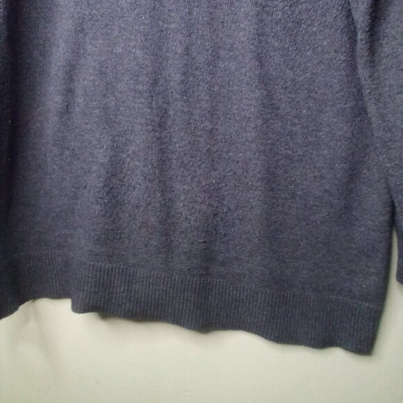 Lane Bryant Sweater Pullover 18 20 Women Long Sleeve V-Neck Gray - Picture 6 of 16